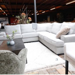 Urban Sofa - Brandon- Grijs Hoekbank Chill-Line
